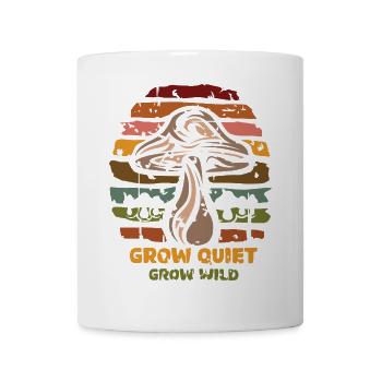 Mushroom Collector - amoureux de la nature à la culture rétro - Mug blanc - blanc - Devant