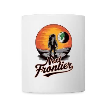 Space - Moon View - The - Mug - white - Front