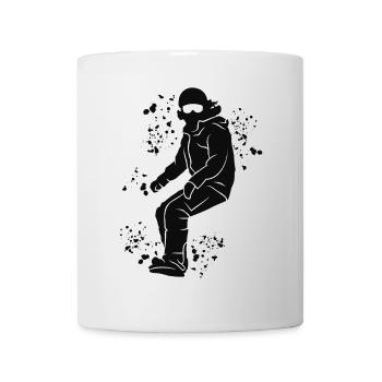 Snowboarder Snowboarding Snowboard - Mug - white - Front