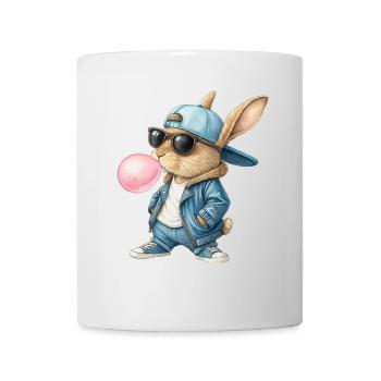 Cool Bunny Easter Bunny Bunny Rabbit Kids - Mug - white - Front