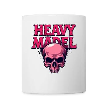 Biker Rocker, Heavy Rock, Punk, Hard Girl Metal - Tasse - Weiß - Vorne