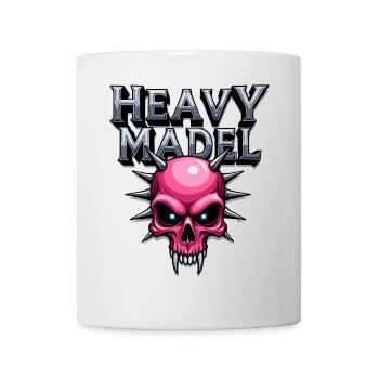 Biker Rocker, Heavy Rock, Punk, Hard Girl Metal - Tasse - Weiß - Vorne