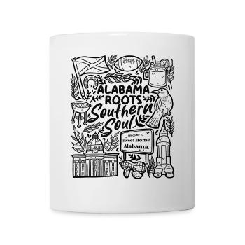 Alabama Roots – Southern Soul - Mug - white - Front