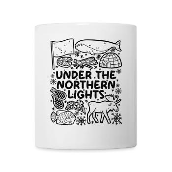 Under the Northern Lights – Alaska Magie - Tasse - Weiß - Vorne