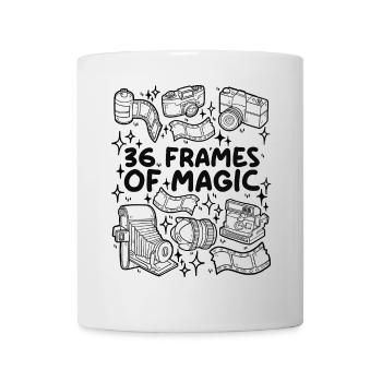 36 Frames of Magic – Analogliebe - Tasse - Weiß - Vorne