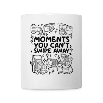 Moments que vous ne pouvez pas balayer - Photographie analogique - Mug blanc - blanc - Devant