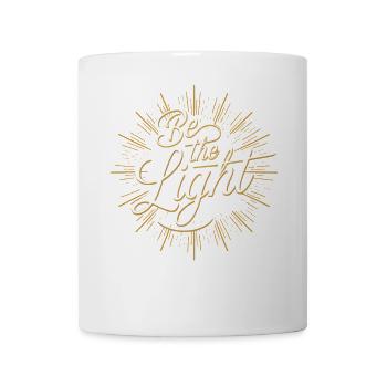 Be the Light | Matthew Bible Verse Christian Art - Mug - white - Front