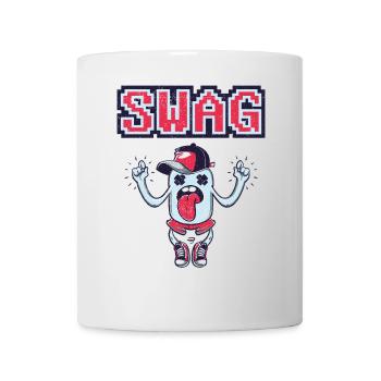 Swag Cartoon – Retro Style - Mug - white - Front