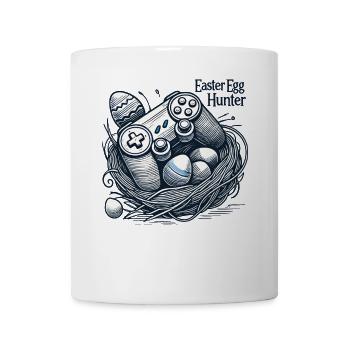 Conception de la manette de jeu Easter Egg Hunter - Mug blanc - blanc - Devant