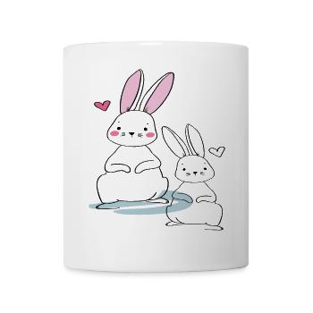 Osterhasen - Tasse - Weiß - Vorne