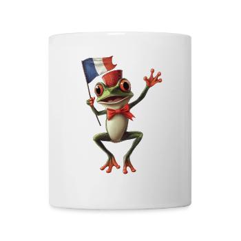 Frosch - Tasse - Weiß - Vorne