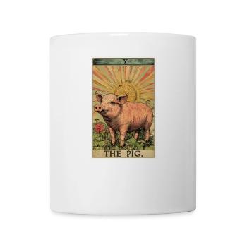 Schweine Schwein - Tasse - Weiß - Vorne