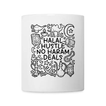 Halal Hustle – No Haram Deals - Mug - white - Front