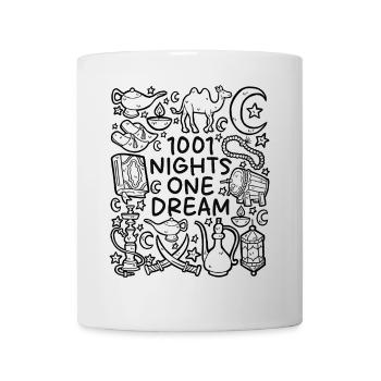 1001 Nights – One Dream – Oriental Magic - Mug - white - Front