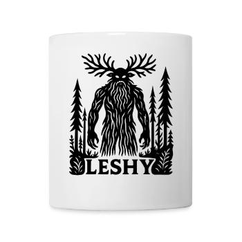 Leshy Geist | Slawischer Waldschützer - Tasse - Weiß - Vorne