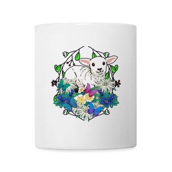 Easter Lamb Lambs Easter Children Child Sheep - Mug - white - Front