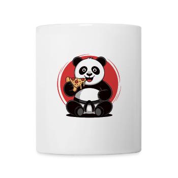 Black Belt in Snack-Fu Funny Food Lover Panda - Mug - white - Front