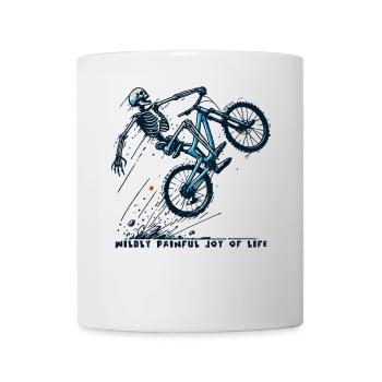 Vélo Follement Douloureux Joie De Vivre - Mug blanc - blanc - Devant