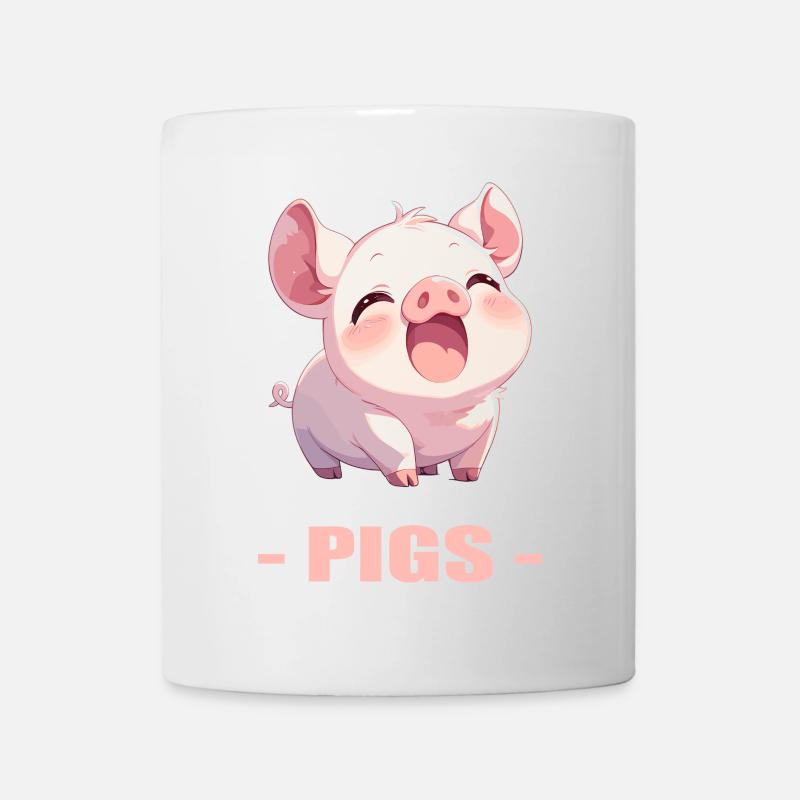 Cochon Cochon - Mug blanc - blanc