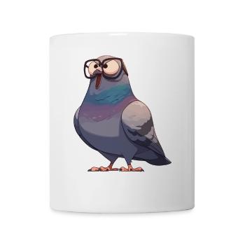 Tauben Taube - Tasse - Weiß - Vorne