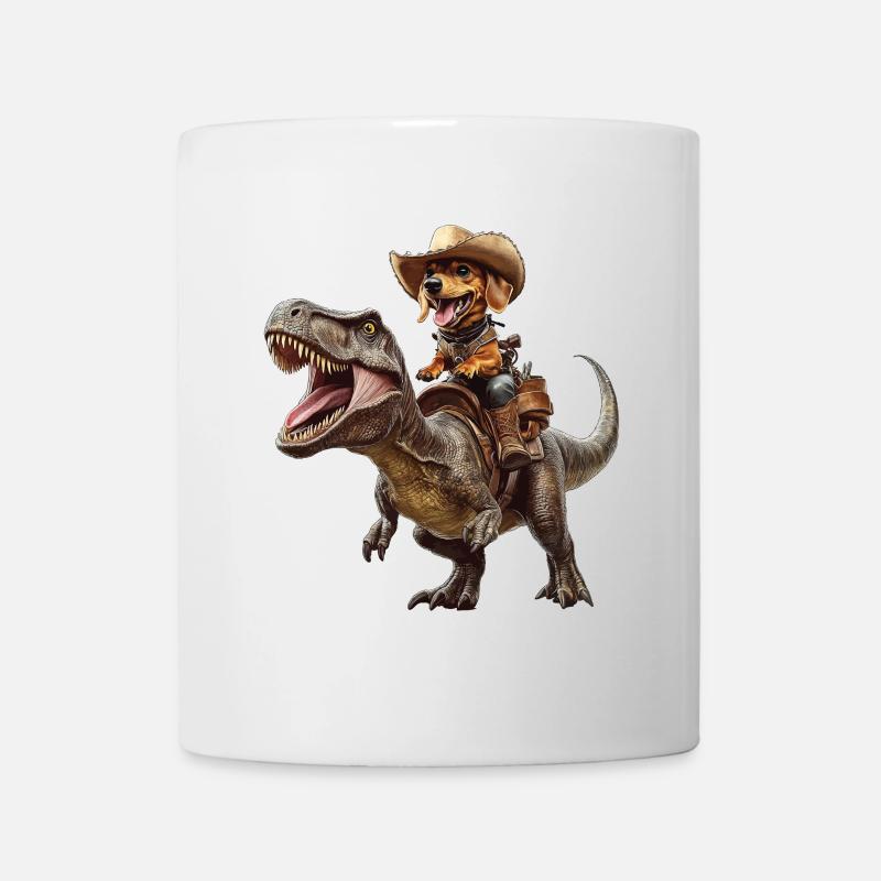 Dackel - Tasse - Weiß