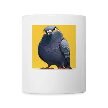 Tauben Taube - Tasse - Weiß - Vorne