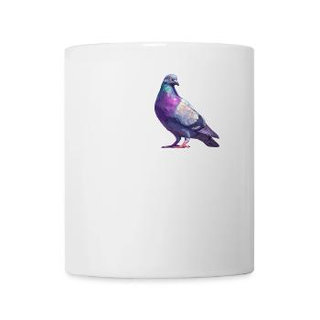 Tauben Taube - Tasse - Weiß - Vorne