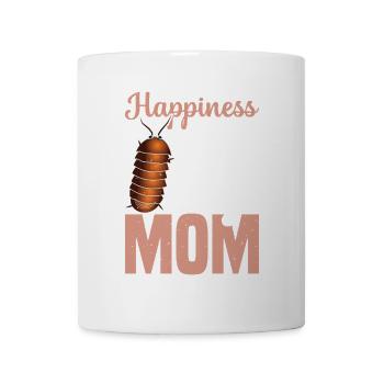 Glück Ist Eine Pille, Mutter, Mutter - Tasse - Weiß - Vorne