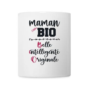 Cadeau maman personnalisé humour fête des mères - Mug blanc - blanc - Devant