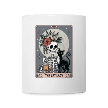 Tarotkarte - Tasse - Weiß - Vorne