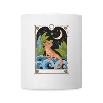Tarotkarte - Tasse - Weiß - Vorne