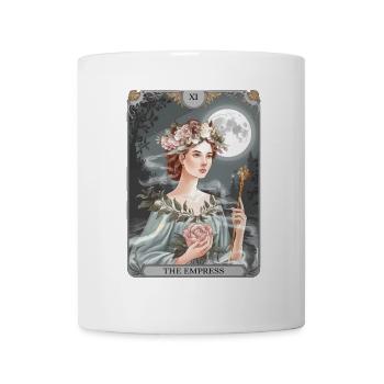Tarotkarte - Tasse - Weiß - Vorne