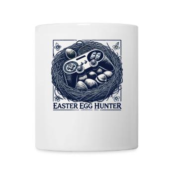 Jeux de Pâques Chasse aux œufs Jeu vidéo rétro - Mug blanc - blanc - Devant