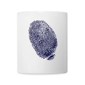 EMPREINTE DIGITALE - Mug blanc - blanc - Devant