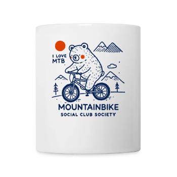 Cycling Adventure with Bear Mountain Bike Social Club - Mug - white - Front