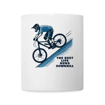 Bike Downhill Life Best Ride - Mug - white - Front