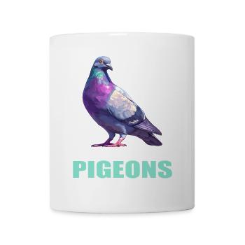 Pigeons Pigeon - Mug blanc - blanc - Devant