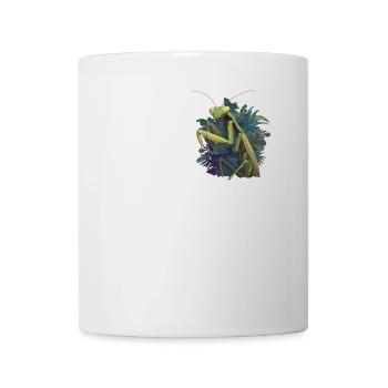 Gottesanbeterinnenen Gottesanbeterin - Tasse - Weiß - Vorne
