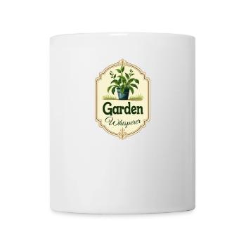 Gartenflüsterer Topfpflanze - Tasse - Weiß - Vorne