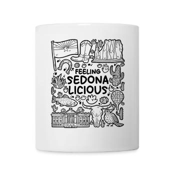 Feeling Sedona-licious – Arizona Vibes - Tasse - Weiß - Vorne