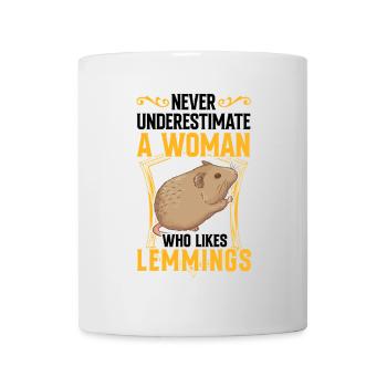 Lemming Vole Woman with Lemming - Mug - white - Front