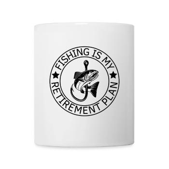 Retirees Fishing Retirement Plan Anglers - Mug - white - Front