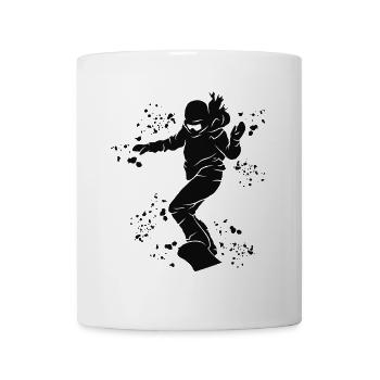 Snowboarder Snowboarding Snowboard - Mug - white - Front