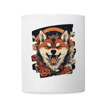 Shiba Inu - Mug blanc - blanc - Devant