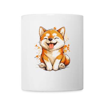 Shiba Inu - Mug blanc - blanc - Devant