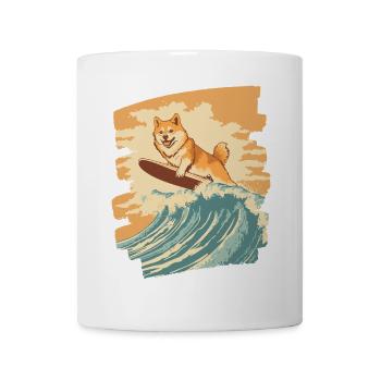 Shiba Inu - Mug blanc - blanc - Devant
