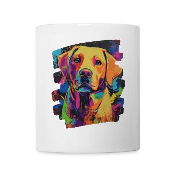 Labrador - Tasse - Weiß - Vorne