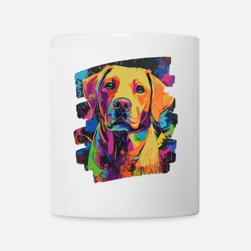 Labrador - Tasse - Weiß