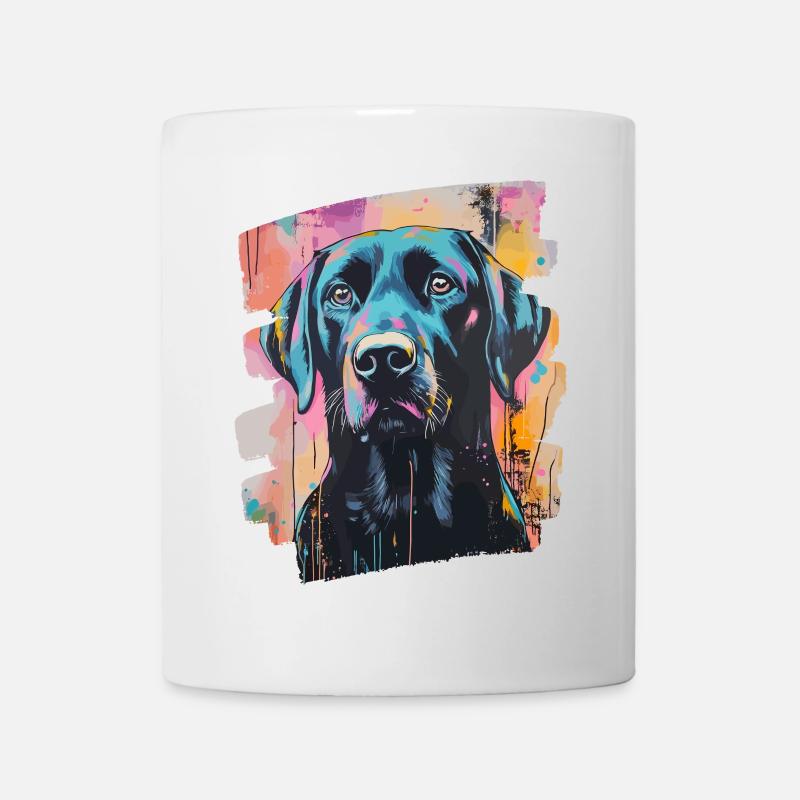 Labrador - Tasse - Weiß