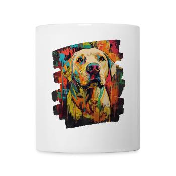 Labrador - Tasse - Weiß - Vorne